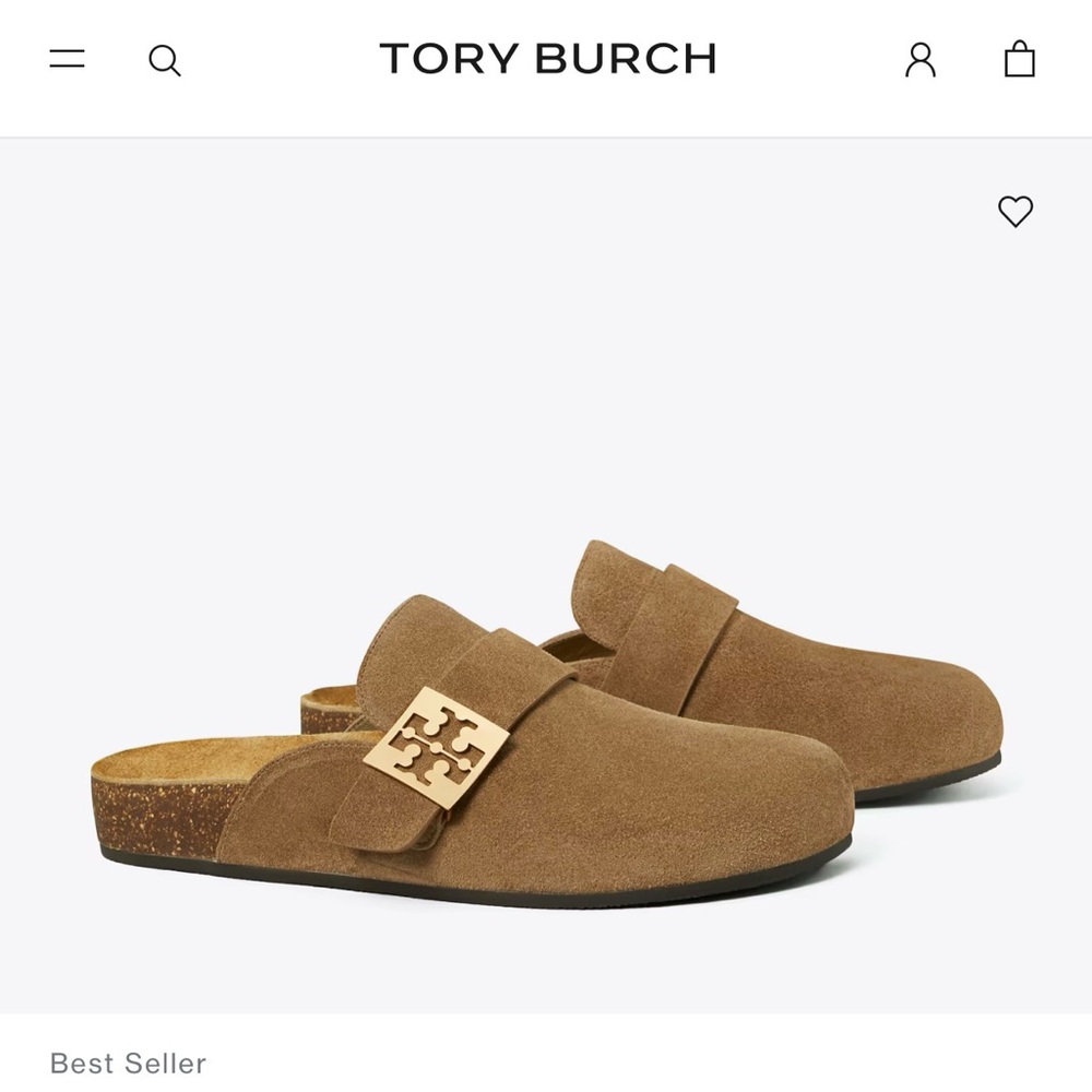 Tory Burch Tan Mellow Mule